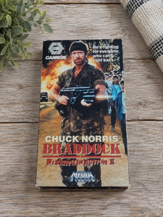 CANNON Other - Chuck Norris Braddock: Missing in Action III vhrs tape